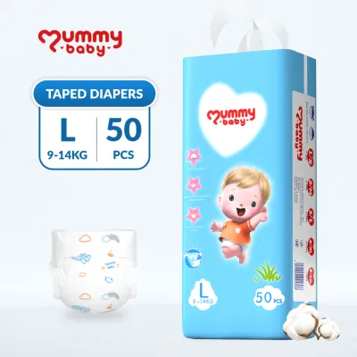 Mummybaby Pull-up Pants pants 50 pcs /pk Bundle Pack S Large Size Medium XL XXL XXXL Tape All size Unisex Ultra thin and dry Breathable Diapers#NS001#NS002#NS003#NS004