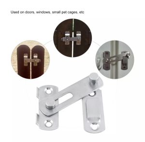 \*\* กลอนสับประตู กลอนสับบาน กลอนประตูสแตนเลส SUS304 Catch Lock Hom Safety กลอนสับหน้าต่าง สแตนเลส SUS304 Catch Lock Hom Safety