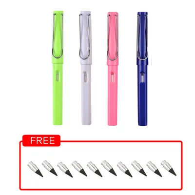 Eternal HB sketch Drawing Pencil Infinite Writing Pencil Ink Free Magic Pencil Tip Random Color