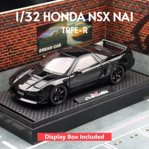1/32 Honda Acura NSX NA1 JDM Racing Toy Car For Kid Diecast Vehicle ature Model Pull Back Sound Light Collection Gift Boys