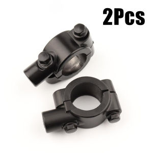 10mm Breket Spion HONDA BLACK BESI kleman spion di stang harga sepasang 1 set 2pcs full besi Side Mirrors Accessories