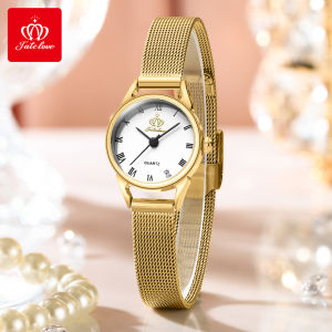 Fatelove Watch For Women Original Waterproof Korean Style Elegant Stainless Steel Small Dial Gift For Girlfriend Ladies Watch