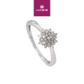 HABIB Diamond Ring in 375/9K White Gold 258570320 (The product does not come with any gifts). 