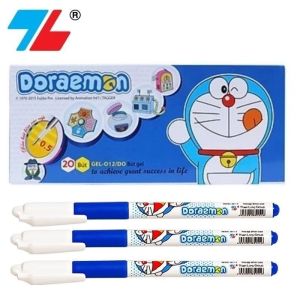 [Hàng chính hãng] Hộp 20 bút gel nước Thiên Long Gel-012/DO - Bút gel 012 Doremon thay ruột GR04