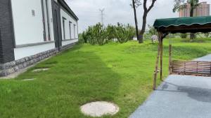 Anti-Corrosion Solid Wood Swing Park Outdoor Courtyard Double Rocking Chair Childrens Hanging Basket Rattan Chair Balcony Swing Leisure Home