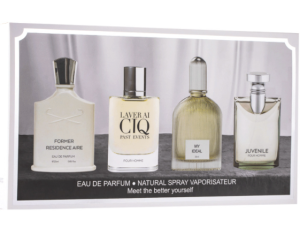 GIFT Perfume New Mens Perfume Set 4 in 1 Explosive Flower & Fruity Long-lasting Eau De Toilette Gift Box