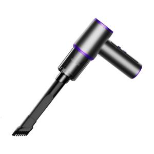 Small Car Blower Vacuum Combo 75000RPM Motor ABS+Metal Car Vacuum with Deep Cleaning for Dust Debris Inflating