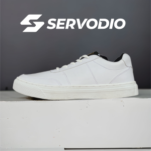 Alberdikari - Sepatu Sneakers Pria wanita Sneakers Casual Sepatu Putih Sepatu Sekolah Sepatu Running Jogging Sepatu Olah Raga Size 37-44 SVD03
