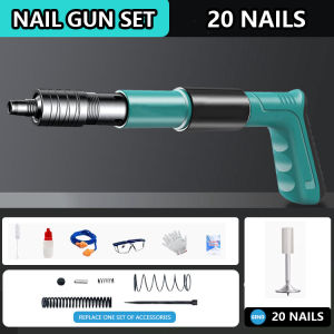 Kuwo Nail gun Manual Steel Nails Gun For Concrete Rivet Tool Steel Rivet Gun Nail Punch Gun