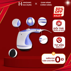 Máy Massage King - Máy Matxa Toàn Thân - Massage Cầm Tay Relax Chất Lượng Cao + Tặng Đầu Massage Với Công Nghệ Mới Hiện Đại Giúp Bạn Thư Giãn Tuyệt Vời Nhất. Bảo Hành Uy Tín