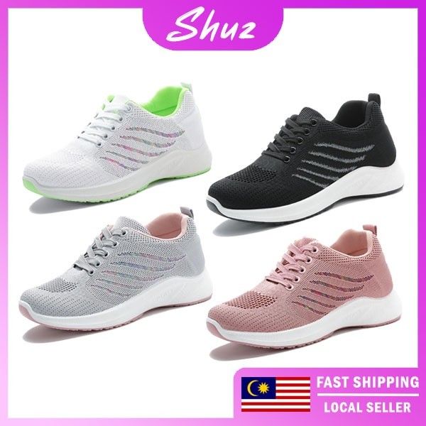 Sport Women Shoes Kasut Wanita Travel Casual Sports Jogging Shoes