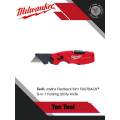 มีดพับ งานช่าง Milwaukee  Fastback 6in1 FASTBACK™ 6-in-1 Folding Utility Knife. 