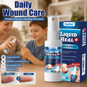 Liquid Bandage Spray Waterproof Quick Drying Wound Healing Spray Breathable Adhesive Plaster Spray Skin Protection Transparent Film Spray For Cuts And Scrapes