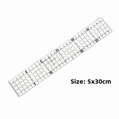 CANGMOTION Acrylic Material Quilting Rulers Multi-Size Clear Mark Quilters Tools High Quality Fabric Cutting Ruler Sewing Projects