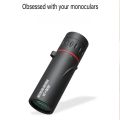 Teropong Monokular Focus Zoom Lens Telescope 16x52 Bisa Siang dan Malam. 