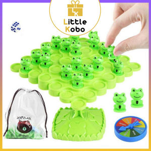 Cây Cân Bằng Ếch Đồ Chơi Xếp Hình Cây Thăng Bằng Chú Ếch Balance Frog Dễ Thương Đồ Chơi Trẻ Em Khéo Léo - Little Kobo