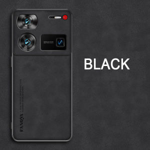 Sang trọng da cừu vỏ đối với Nubia Z70 Ultra z60ultra Z50 Ultra Z 70 Z60 siêu vỏ điện thoại điện thoại thời trang da thuộc da cừu kết cấu vỏ lưng chống sốc