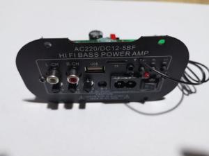 (Dikirim Dari Jakarta) 5 Inch Multi-Fungsional Kartu Amplifier Digital Bluetooth Rumah Mobil 12V/24V/220V Amplifier Bluetooth 2.1 Hi-Fi Bass Power Home Auto Stereo Subwoofer Penguat Suara Speaker