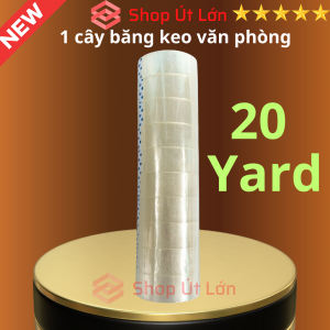 Băng keo trong văn phòng loại nhỏ 1 cây 10 cuộn rộng 1.8cm 20yard