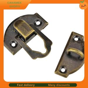 ❣️❣️❣️ 10Pcs 27x30MM Vintage Iron Lock Catch for Jewelry Box Suitcase Clip Hardware