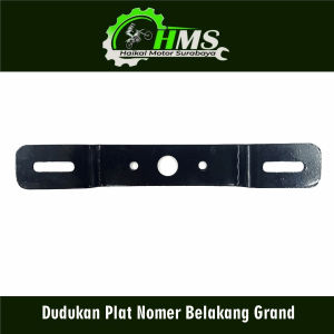 Dudukan Plat Nomer Belakang Grand - Pangkon Bracket Breket Braket Pelat Nomor Nopol Bagian Belakang Honda Astrea Grand Legenda