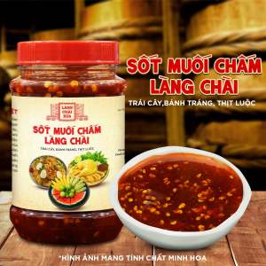 Sốt muối chấm Làng Chài Xưa 290g chấm được tất cả mọi thứ trái cây bánh tráng thịt luộc rau củ hấp hải sản nướng