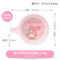Children's Bowl Household Bowl with Handle Bowl Baby Food Supplement Bowl Shock-Resistant Anti-Scalding Baby Tableware Stu. 