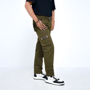 Celana Cargo Panjang Pria Slimfit