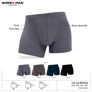 SOREX MAN CD 3016 EXTRA SIZE - CELANA DALAM BOXER PRIA JUMBO SIZE