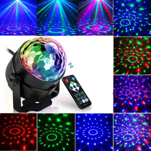 [Welight Up] Colorful DJ Discoball Lamps Lumiere 3W Sound Activated Laser Projector Light RGB Stage Lighting effect Lamp Light