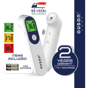 [LOCAL READY STOCKS ] OUSON+ CARE INFRARED THERMOMETER FOREHEAD CONTACTLESS MULTIFUNCTION SCAN SCANNER FOR BABY ADULT OBJECT