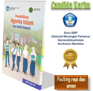 Buku Pendidikan Agama Islam & Budi Pekerti SMP Kelas 8 - Warna Cinnamon
