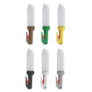 Refillable 480ml Sauce Dispenser Hanging Salad Dressing Bottle Condiment Dispenser For Busy Restaurants Enduring