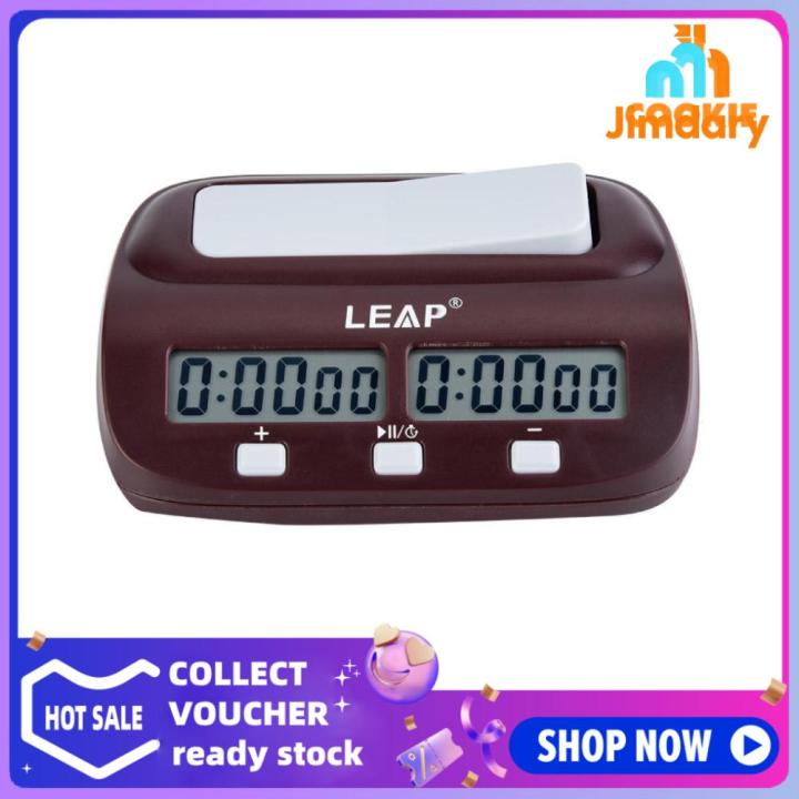 Jimdary Bộ đồng hồ bấm giờ có bảng điện tử để chơi cờ vua cờ tướng ...