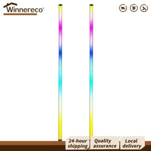 【Free Shipping】 Modern RGB LED Corner Lamp with USB Power for Mood Lighting in Living Room and Bedroom