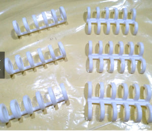Loose Leaf Plastic Binding Ring 5Pcs 6 Holes DIY Binder Rings Hoop For Booklet