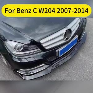 Kail Front Splitter Guard Bumper Lip For Benz C W204 2011-2014 Chin Air Dam Tuning Accessories Styling Standard Version 6B2Z9