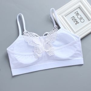 MOMO 8-16Yrs Childrens Underwear Soft Cotton Girls Training Bra Kid’s Sports Bra Baby Bra