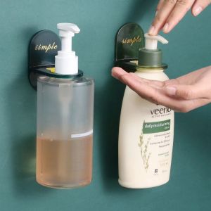 Polocat 🔥Hot🔥 Shower Gel Holder Wall Shelf Kitchen Bathroom Hanging Rack Bottle Shampoo Hanger Punch Free 沐浴乳架