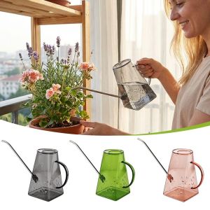 CLARO Nhiều màu sắc Ấm tưới nước vòi dài Ống thép không gỉ 1.4 lít Bình tưới cây làm vườn Sáng tạo Chống va đập Bình tưới nước Đồ dùng làm vườn