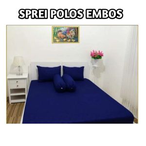 Seprei polos biru navy no.1 180x200x20