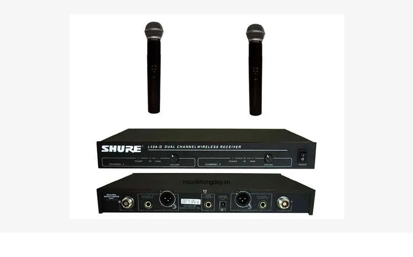 LX88 III UHF Dual Channel Wireless Handheld Microphone Easy to