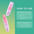Pastel 2-in-1 Fruity Mixed Berry Scent Pocket Inhaler x1 (1.5ml)Menthol Vapors, Fruit Extracts, Essential Oil, Relieves Dizziness, Headache, Fatigue] (Twin Releaf). 