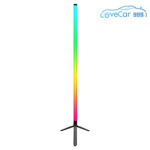Smart RGB LED Corner Lamp with APP and Remote Smart Modern Floor Lamp USB Power Supply for Living Room Bedroom
