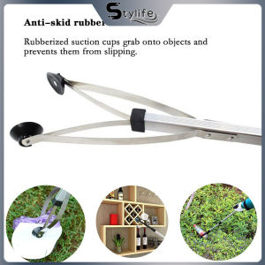 Foldable Garbage Picker Tong Claw Pick Up Stick Picking Tool Waste Gripper Outdoor Grabber