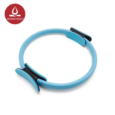 Moving Peach Pilates Ring Fitness Equipment 4 Colors Pilates Ring Circle With Non-slip Grip for Strength Flexibility