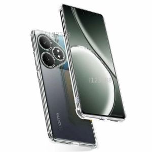 Case Realme Gt 6 Silikon Clear Bening Anti Crack Soft Casing Handphone