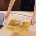 Acrylic Sinker Container Food Pan Sauce Pan Food Container Canister Milktea Pearl Canist 1/3 1/4 1/6 1/9. 