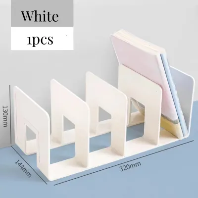 Acrylic bookstand quadruple storage rack Desktop book separation transparent storage file rack dongtian