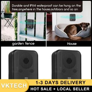 Pet Training Ultrasonic Bark Control Portable Dog Repeller Trumpet with Remote Effective Noise Reduction for Dogs